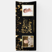 その後40歳の誕生日と今メイキングで何年もスター 横断幕 (縦)