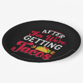 その後、タコスを手に入れる ペーパープレート (アングル)