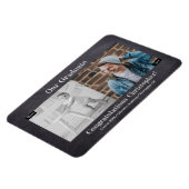 その後、現在、写真卒業を卒業 マグネット (左側)