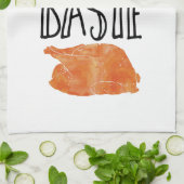 その悪い感謝祭の七面鳥に関して キッチンタオル (折り畳み)