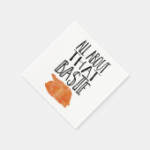 その悪い感謝祭の七面鳥に関して スタンダードカクテルナプキン (角)