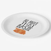 その悪い感謝祭の七面鳥に関して ペーパープレート (アングル)