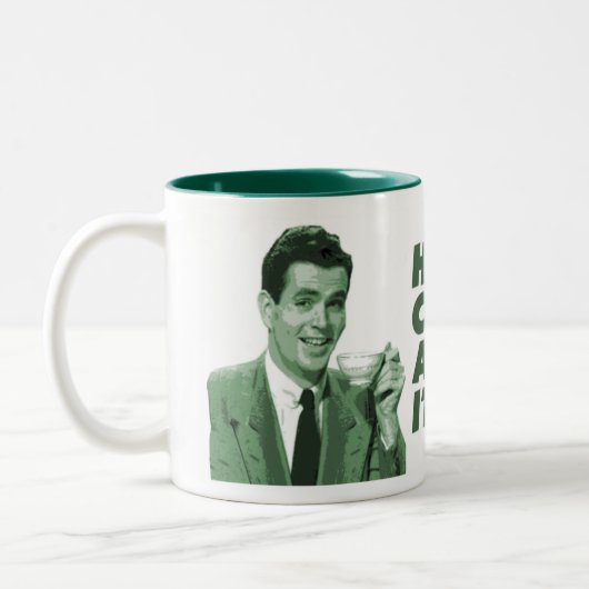 「その悪い状態」- KoffeeKatはありません ツートーンマグカップ (左)