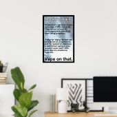 その情報ポスターのVape ポスター (ホームオフィス)