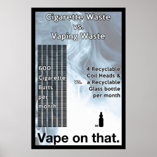 その情報ポスターのVape ポスター