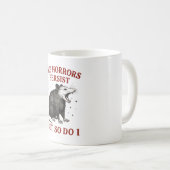 その惨状は続くが僕もそうだ コーヒーマグカップ (正面右)