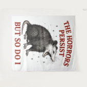 その惨状は続くが僕もそうだ タペストリー (正面(横))