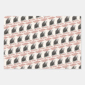 その惨状は続くが僕もそうだ ラッピングペーパーシート (正面)