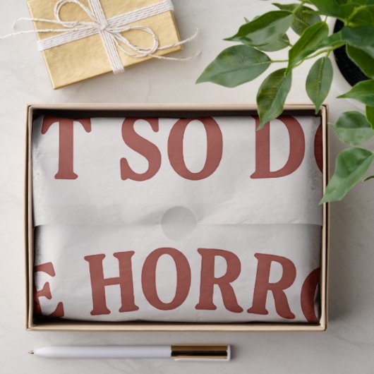 その惨状は続くが僕もそうだ 薄葉紙 (ギフト)