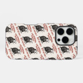 その惨状は続くが僕もそうだ iPhoneケース (裏面横)