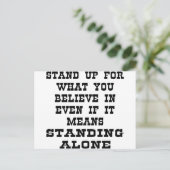 その意味で信じもの為にもし立つ ポストカード (スタンド正面)