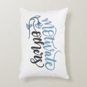 その意欲を起こ他の青アクセント装飾用クッション アクセントクッション (正面(垂直))