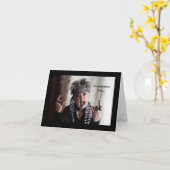 その愛が空中に…またはベーコンバレンタインデーカード カード (黄色い花)