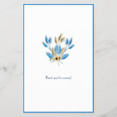 その愛歌ブライダルシャワーゲームカードフライヤーの名前 チラシ (裏面)