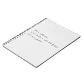 その手帳 ノートブック (左側)