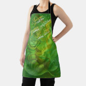 その抹茶ライフを生きる エプロン (インサイチュ)