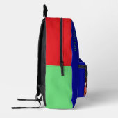 その救済他は… プリントバックパック (左)