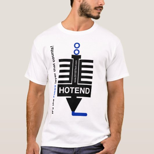 その数える最初の層! Tシャツ (正面)