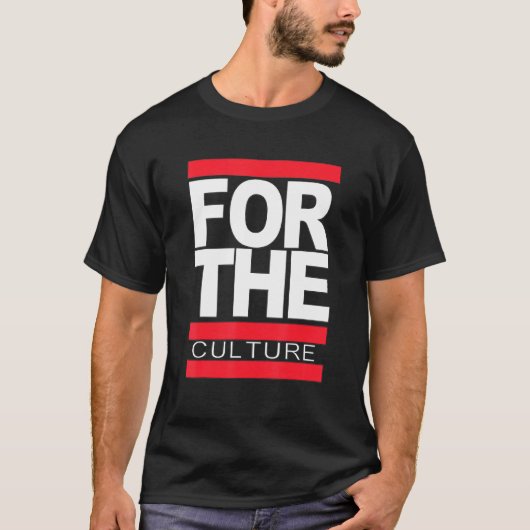 その文化の黒い歴史の月 Tシャツ (正面)