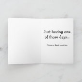 その日のグリーティングカード サンキューカード (内部)