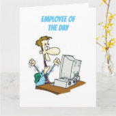 ****その日の従業員****誕生日 カード (黄色い花)