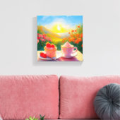その日の最も甘い午後 キャンバスプリント (インサイチュ (リビング))