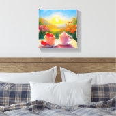 その日の最も甘い午後 キャンバスプリント (インサイチュ (寝室))