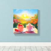 その日の最も甘い午後 キャンバスプリント (インサイチュ (ウッドフロア))