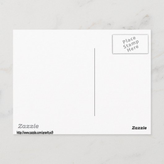 その日は？ ポストカード (裏面)