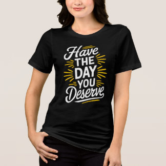 その日を受け取れ トライブレンドTシャツ