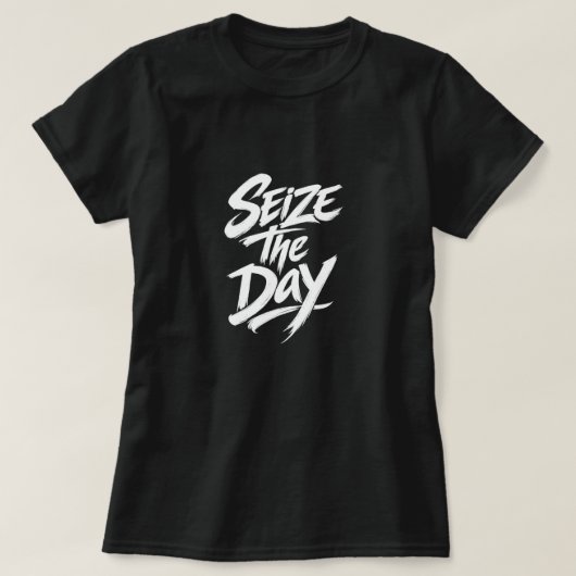 その日を生きる Tシャツ (デザイン正面)
