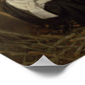 その日リラックスの仕事の後の ポスター (角)