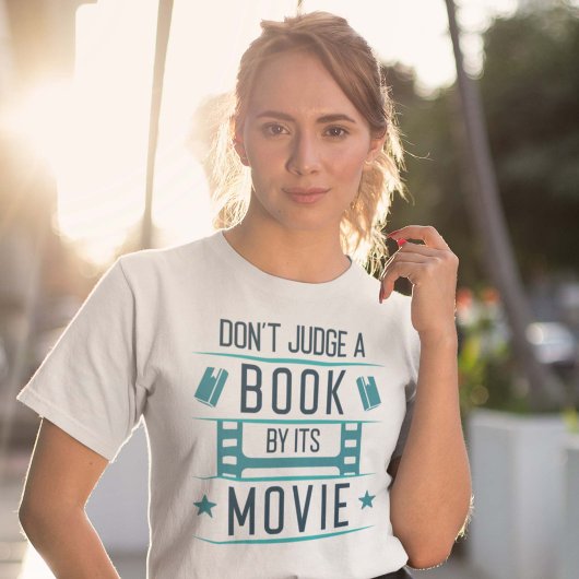 その映画で本を判断してはいけない Tシャツ