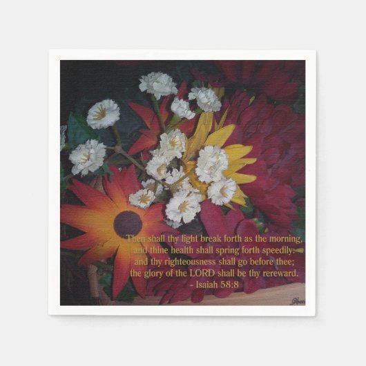 その時お前の光は消える スタンダードカクテルナプキン (正面)