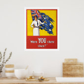 その時そこにいたのか？(白) ポスター (キッチン)