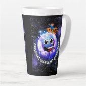 その時に一つの惑星を探索する。ロケットに乗った少年 カフェラテマグ (右アングル)