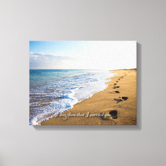 その時に私は君運だ。14x11 キャンバスプリント (正面)