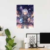 その時に私は得スライムリ・テとして生まれ変わった ポスター (ホームオフィス)