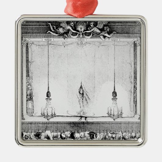 その時のComedie Francaise メタルオーナメント (正面)