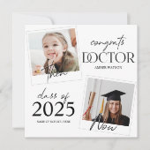 その時今 | 2フォトドクター卒業 招待状 (正面)