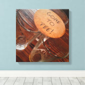 その時間だ！ キャンバスプリント (インサイチュ (ウッドフロア))