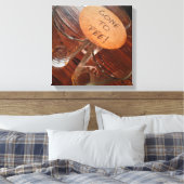 その時間だ！ キャンバスプリント (インサイチュ (寝室))