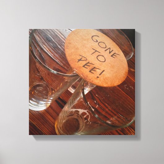 その時間だ！ キャンバスプリント (正面)