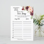 その曲に名前を付けるブライダルシャワー英語ゲスペインのーム (スタンド正面)