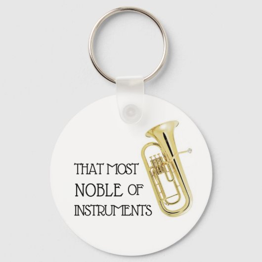 その最も崇高な楽器- Baritone Keychain キーホルダー (正面)