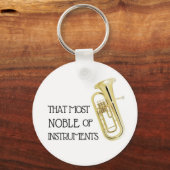 その最も崇高な楽器- Baritone Keychain キーホルダー (正面)