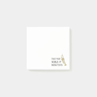その最も高貴な楽器- Trumpet ポストイット
