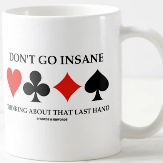 その最後の手考えを狂わせるな コーヒーマグカップ
