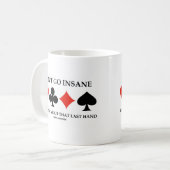 その最後の手考えを狂わせるな コーヒーマグカップ (正面左)