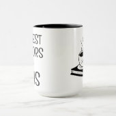 その最高の作家はMoms Coffeeだ マグカップ (中央)